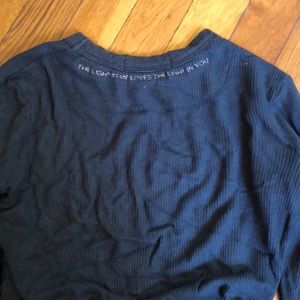 Spiritual Gangster ribbed long sleeve tank XS